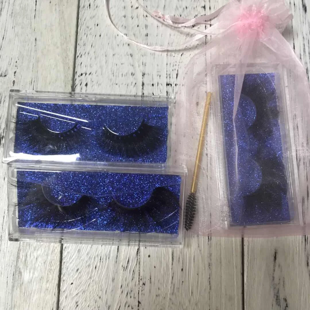 

best price custom logo lashes boxes real fur soft 3d mink 25mm long eyelashes with custom packaging