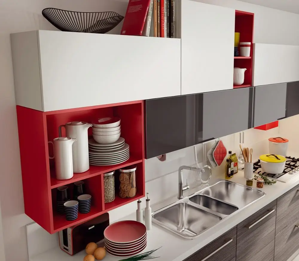Best modern black kitchen cabinets Suppliers