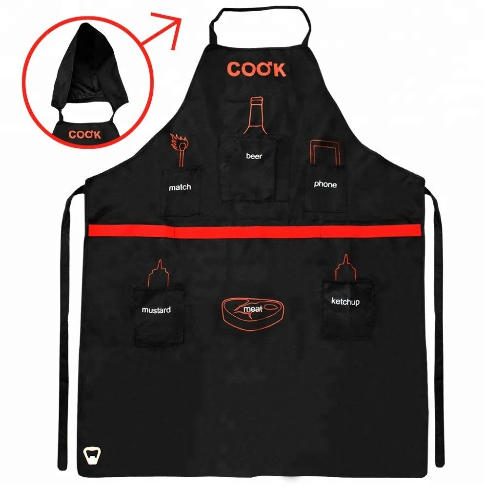 Waterproof Bbq Fire Resistant Kitchen Apron For Adults Buy Fire
