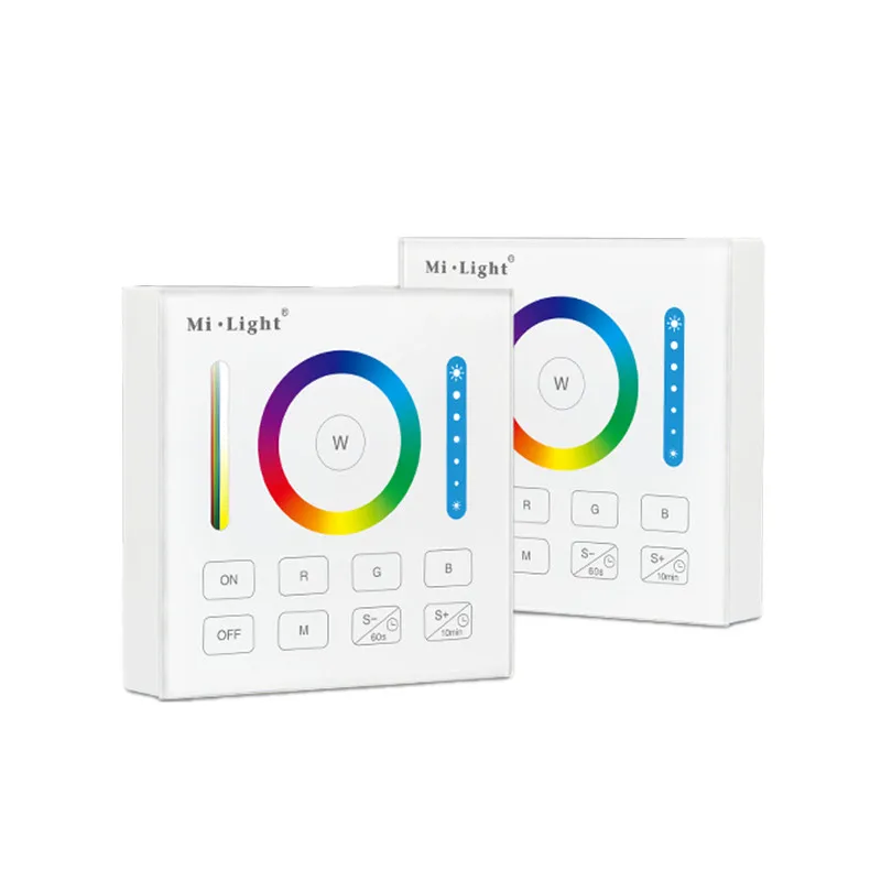 B0 Smart Panel Remote Controller Milight RGB/RGBW/RGB+CCT LED Strip Controller DC12V~24V 2.4G Wireless WIFI Smart Panel Remote