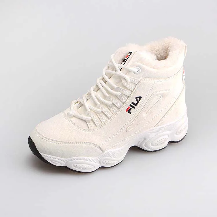 white thick sole shoes