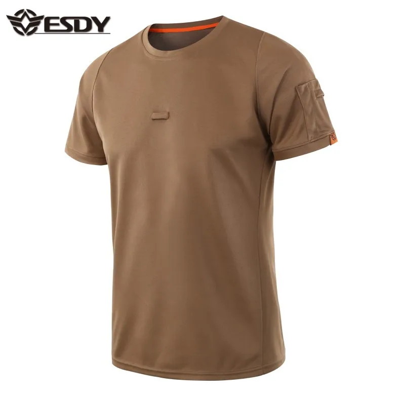 

ESDY outdoor tactical quick-drying T-shirt male urban casual short sleeve, 4colors