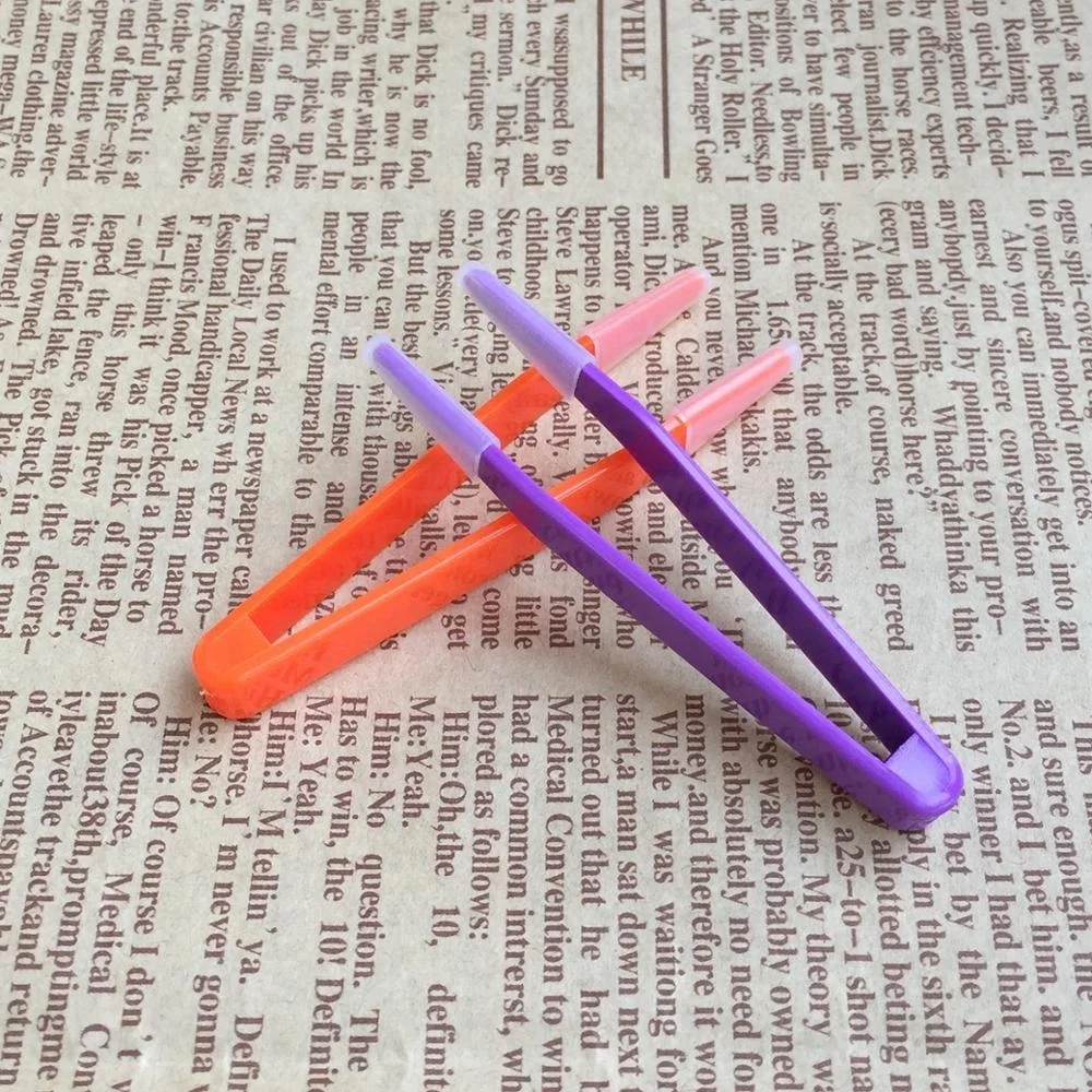 
6CM contact lens tweezer with silicon 