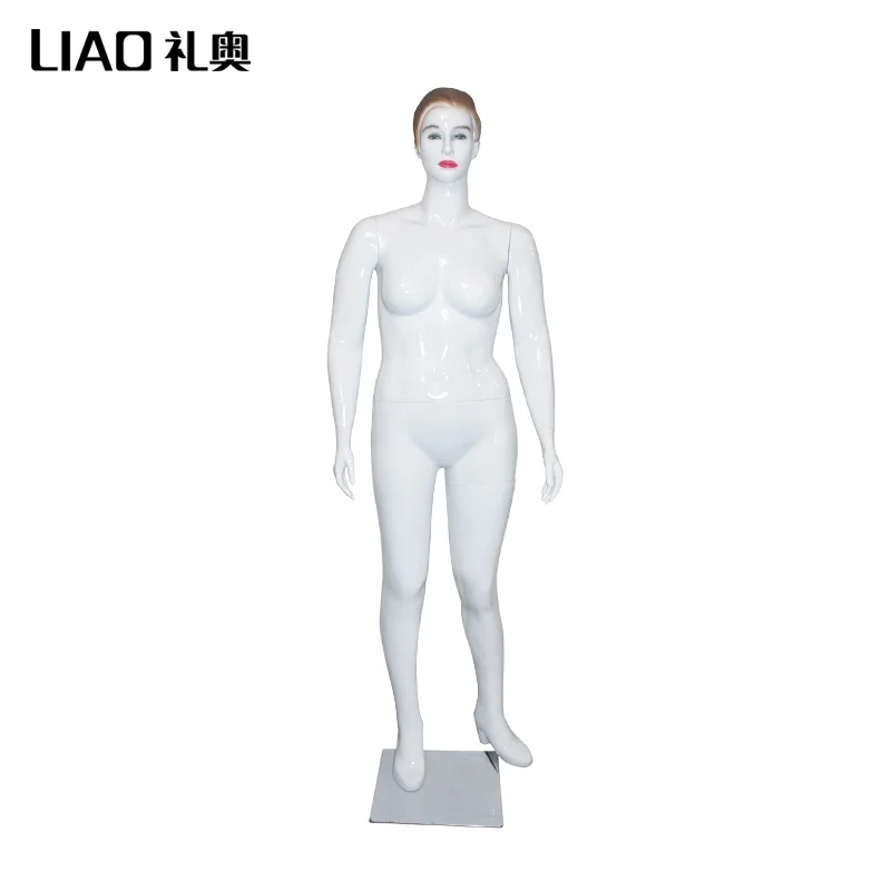 
Plus Size Lifelike make up female mannequins Fat mother Europe Africa body Model 