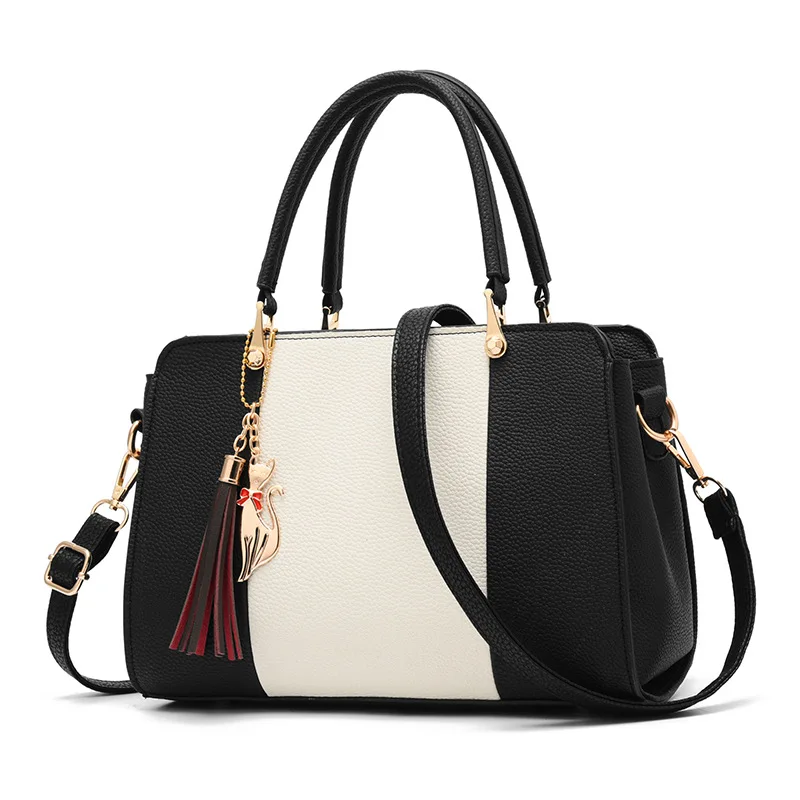 

2021 Wholesale manufacturers ladies bags trendy fashion handbags for women, Brown,black,red