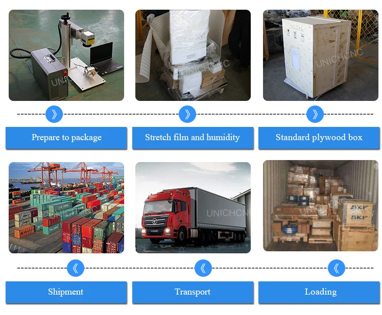 Portable type fiber laser marking machine 20w for any metal