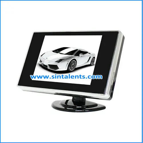 Super 3.5Inch Vehicle LCD Monitor with Motorized Assemble