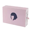 Custom Sliding Drawer Marble Cosmetic Gift Hair Extension Paper Packaging Boxes