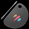 2017 hot sale acrylic makeup spatula palette beauty makeup spatula