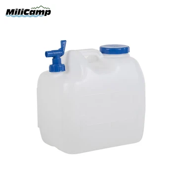 drinking water container with tap