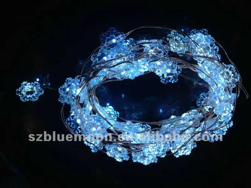 20l Led Snowflake Christmas Light Bulb Covers,Ce&rohs Standard Buy