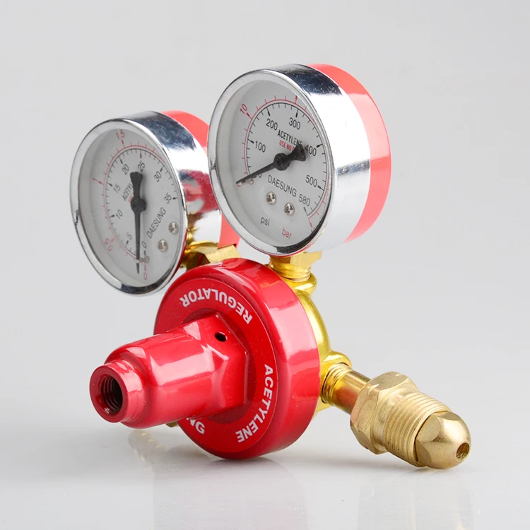 Hot Sale New Type Air Acetylene Gas Pressure Gauge With Regulating