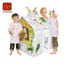 Children Toy Educational DIY Doodle Cardboard Play House