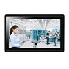 Good vandalproof design 19 inch embedded wide LCD screen industrial multimedia PC wall mount touch screen all-in-one computer