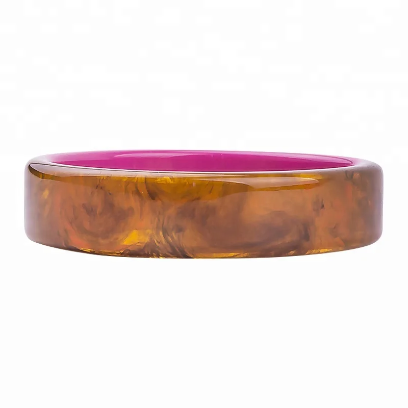 

GENYA Hyperbole of New Resin Bracelets Lustrous and Beautiful Bangles for Women