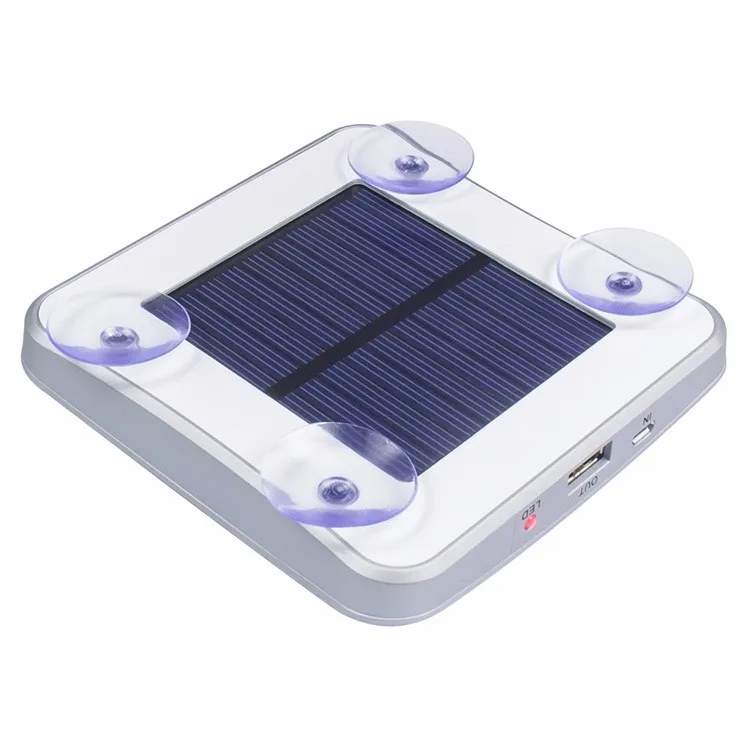 

High quality portable mini Solar Power Bank USB window solar charger for mobile phone