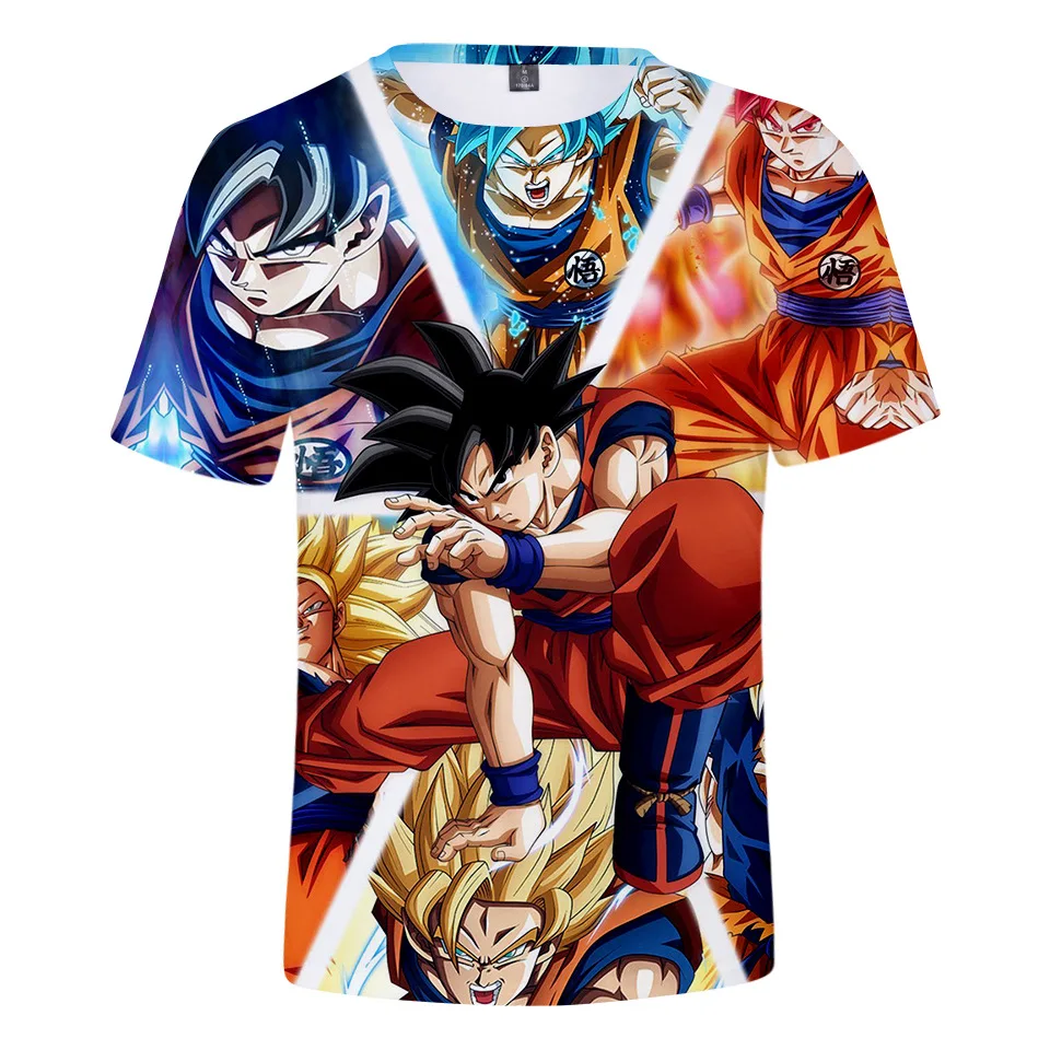 

Dragon Ball 3D Printing T Shirt Dragon Ball T shirt, As pictures
