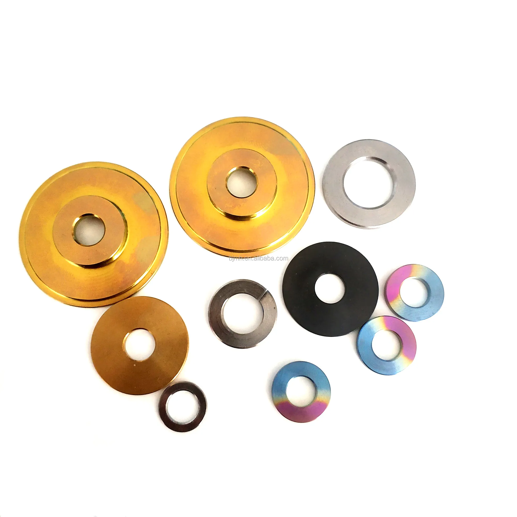 High precision titanium flat washer titanium custom made washer, View