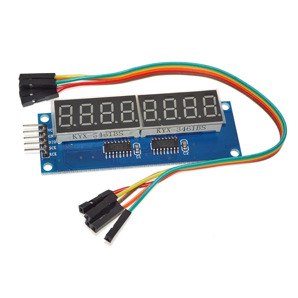 Okystar OEM/ODM 8-Digit 7 Segment LCD Display MAX7219 LED Display Module LED Module for Arduino