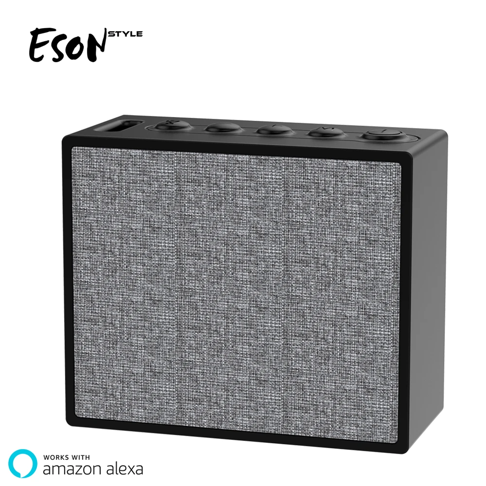 

Eson Style portable Bluetooth home theater system Alexa Speaker AI voice controlled sub woofer WiFi speaker