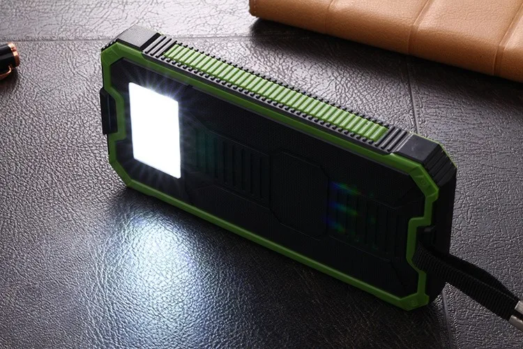 new products 2017 solar mobile phone charger,10000mAh solar power bank