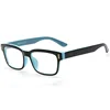 Glazzy box flat mirror small frame myopia frame men and women with glasses literary plastic injection mold eyewear