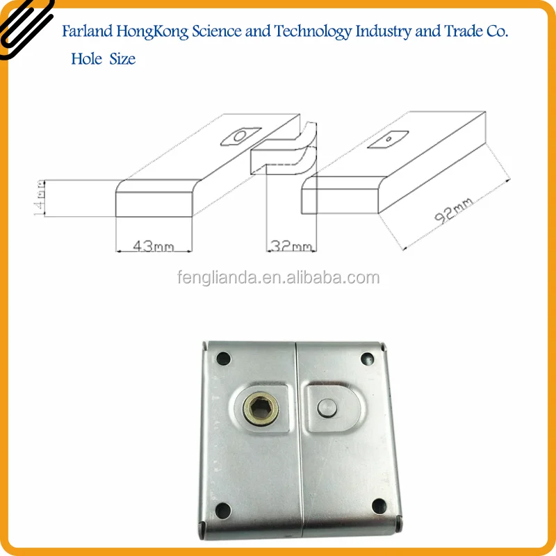Led Lock / Led Concealed Panel Lock Roto Lock/outdoor Use Security