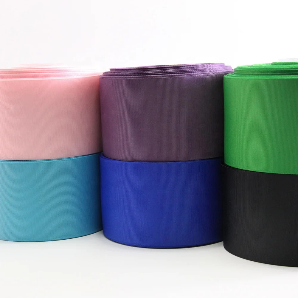 

1.5"38mm Solid Color Plain Gift Grosgrain Ribbon For Hair Accessories 40732