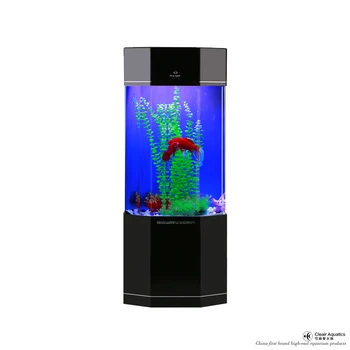 Octagon Shape Cleair Acrylic Fish Tanks View Octagon Shape Cleair Acrylic Fish Tanks