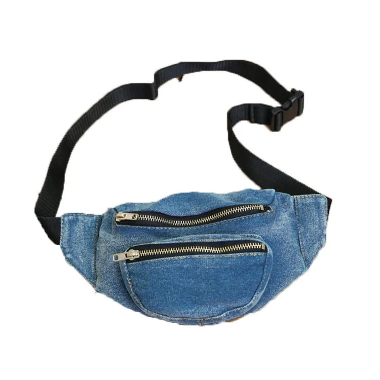 Funny Guy Mugs Premium Jean Fanny Packs - Retro Denim Acid