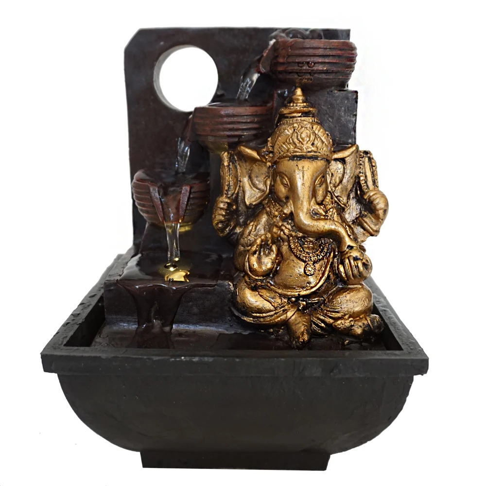hindu god ganesh statue indoor water fountains india, View indoor water