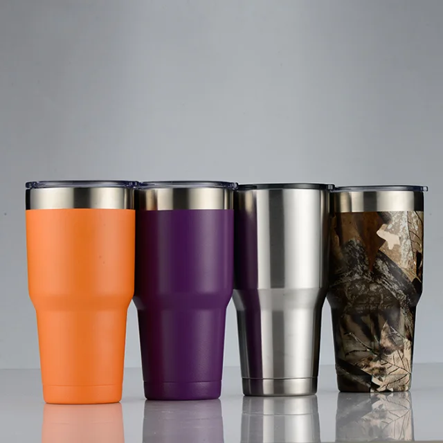 

Wholesale Custom 30oz Double Wall Stainless Steel Vaccum Insulated Tumbler Cups, Customized color acceptable