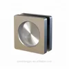 Solid Stainless Steel Back-to-Back Glass Door Handle Pull Knob Brush Finish, Brushed Nickel