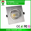 3w 5w 9w 12w square cob led downlight 60 degree support dimmable ac85-265v 12v