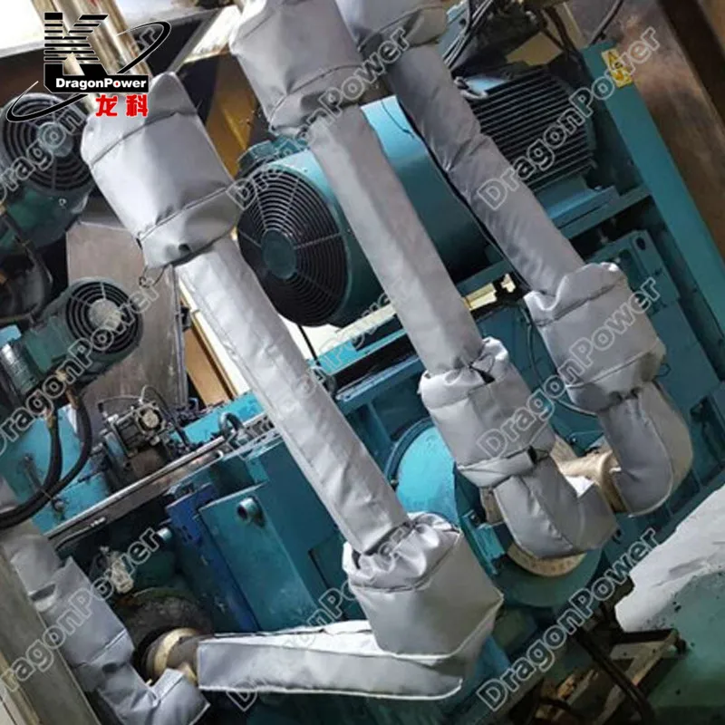 Dragonpower Flexible Insulation Jacket Made For Steam Pipes And Valves