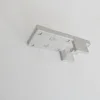 OEM color anodized slotted aluminum angle bracket for train
