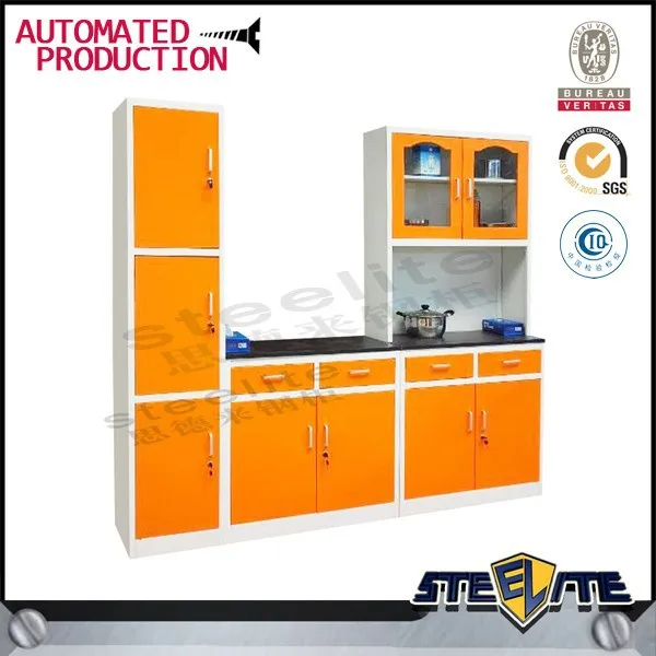 Komplette Küchenschrank-Sets / Küchenschränke aus Metall / Küchenset