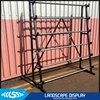 Factory custom made iron fabric display rack / heavy duty floor fabric display stand for warehouse
