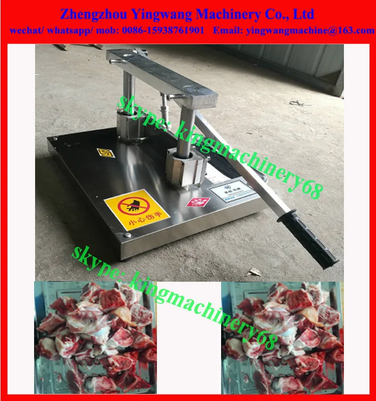 Manual Meat Bone Cutter Chopper Machine Buy Handwork Pork Bone