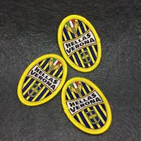 

Custom sport woven patches custom football weaving labels patch cheap custom soccer woven patches