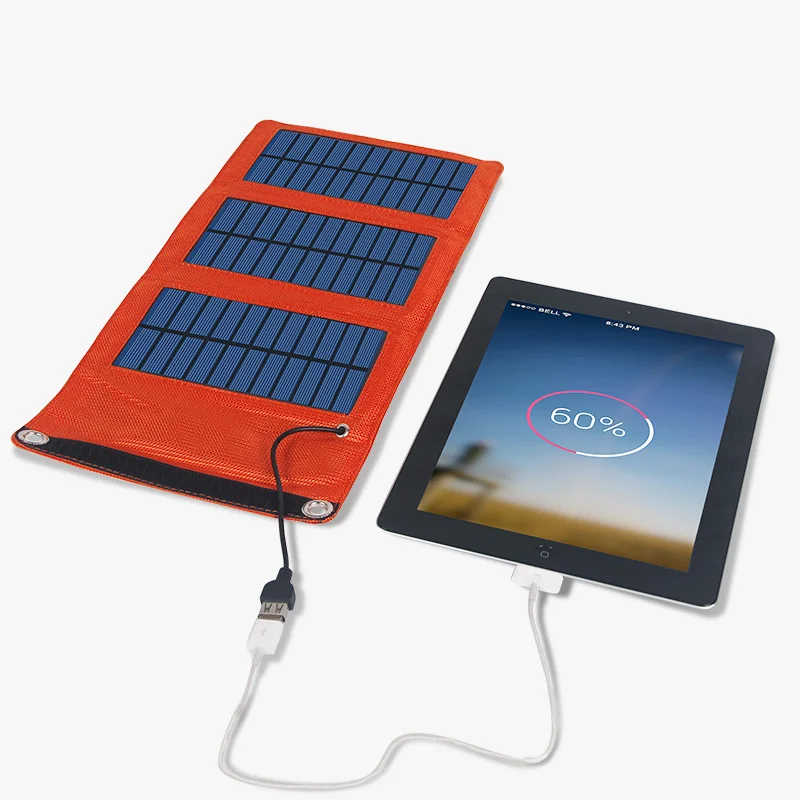 
portable 5w solar mobile charger usb solar charger fold mini solar charger 