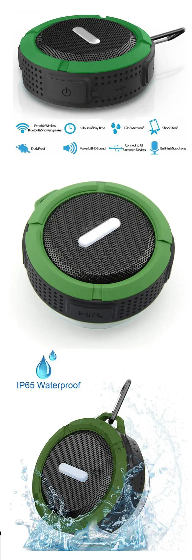 2021 new promote gift Outdoor Waterproof wireless Speaker mini speaker - ANKUX.COM