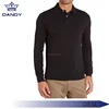 clothing manufacturers t shirt wholesale china long sleeve three button placket men polo shirt