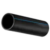Chinese Suppliers Types of 3 inch 160mm black HDPE Plastic Underground water pipe