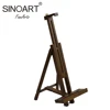 Easy To Carry Foldable Multifunction Wooden Table Top Easel For Artists Sketch Painting