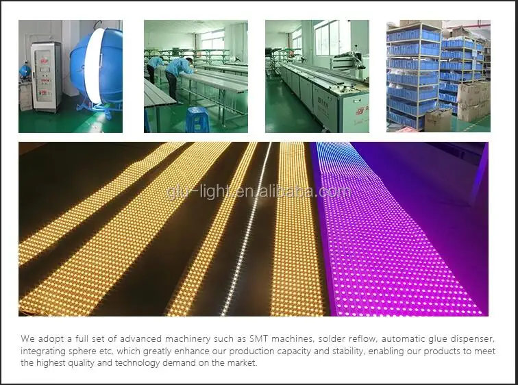 Ra95 RGBCCT RGB bi color Led tape light in aging test.jpg