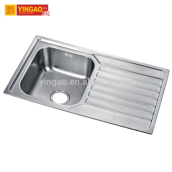 Modern New Design Stainless Steel Kitchen Sink With Drain Board Buy Kitchen Sinks Prices Deep Sink Stainless Steel Kitchen Sink With Drain Board