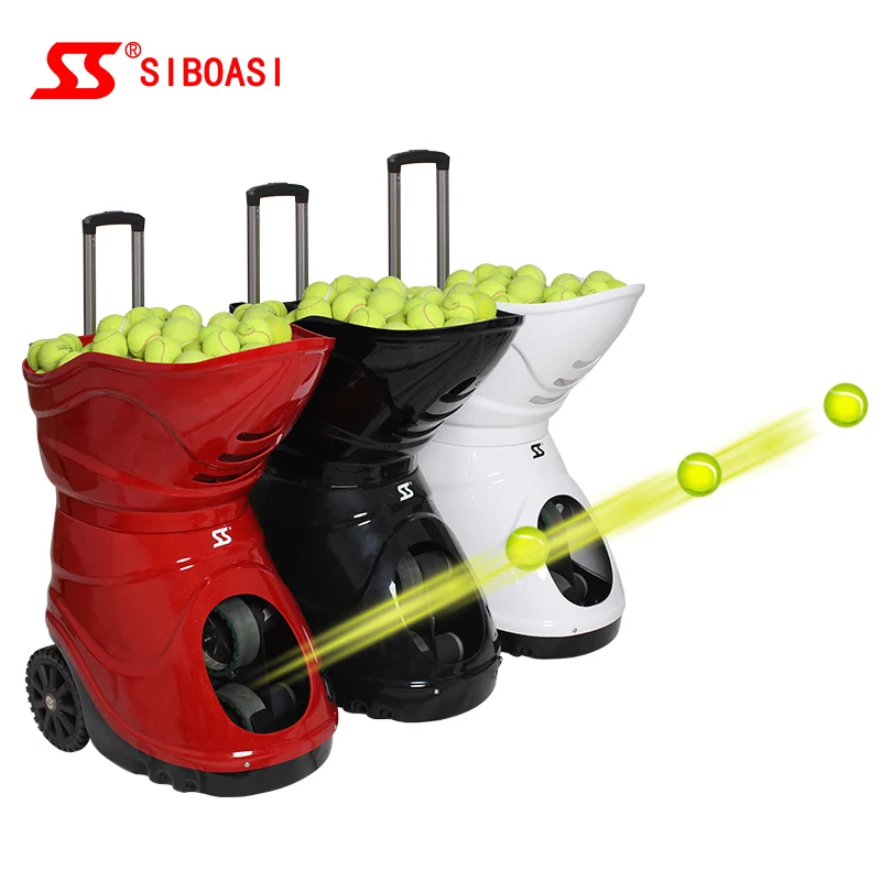 

W7 Tennis ball coaching machine tennis ball machine for training, Red