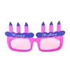 Factory Sales Costume Party Novelty Sunglasses , Celebrate Happy Birthday Novelty Funny Party Glasses