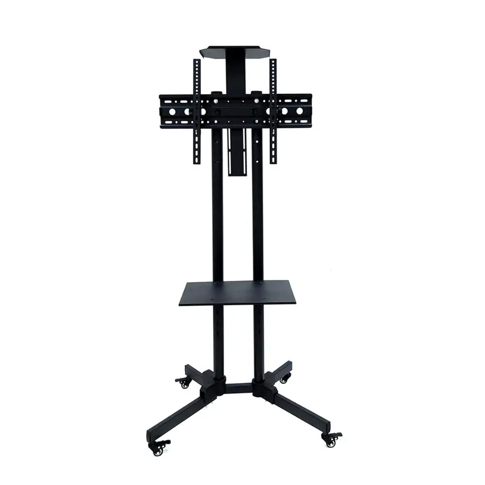 Modern Movable Lcd Plasma Tv Trolley Stand Designs / Floor Mount Mobile ...